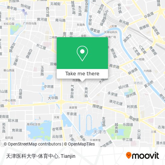天津医科大学-体育中心 map