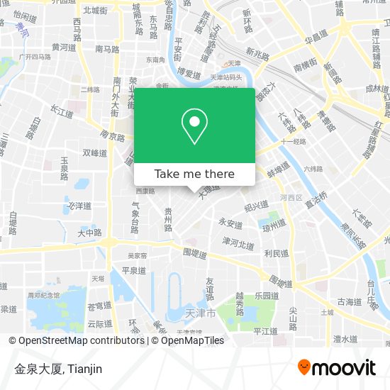 金泉大厦 map