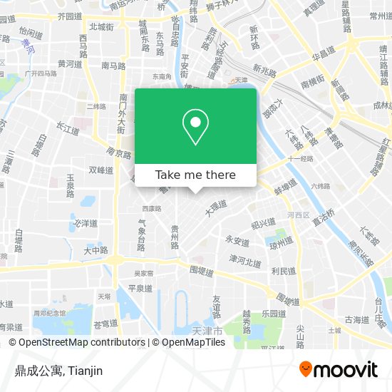 鼎成公寓 map