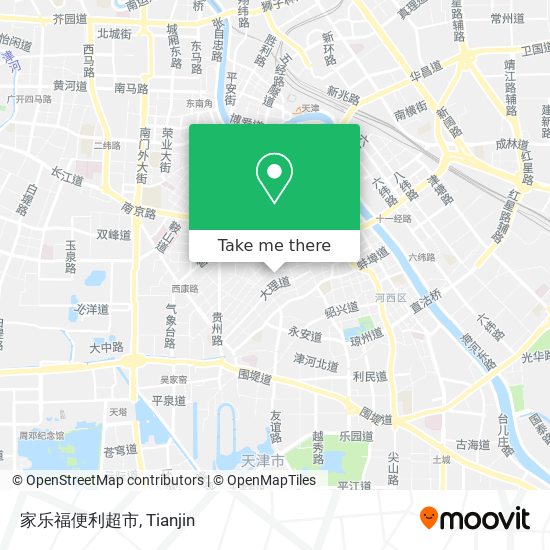 家乐福便利超市 map