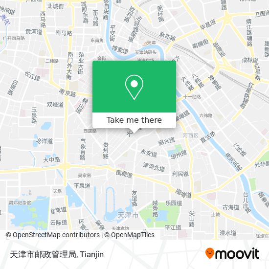 天津市邮政管理局 map