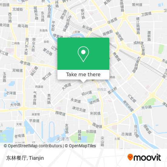 东林餐厅 map