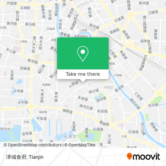 津城食府 map