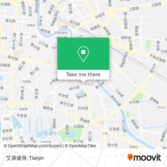 艾康健身 map