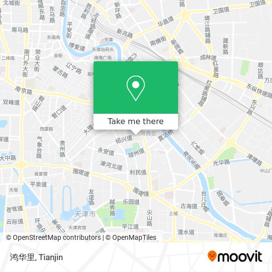 鸿华里 map