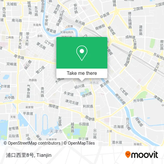 浦口西里8号 map