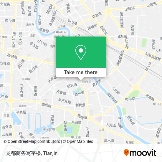龙都商务写字楼 map