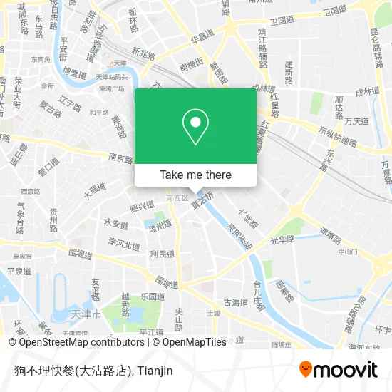 狗不理快餐(大沽路店) map
