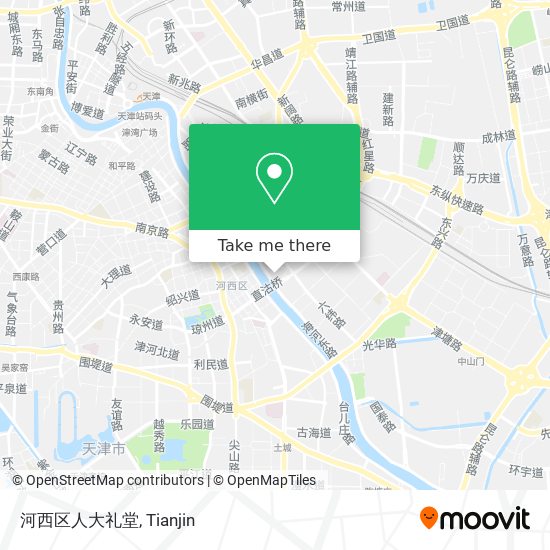 河西区人大礼堂 map