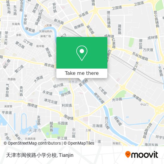 天津市闽侯路小学分校 map