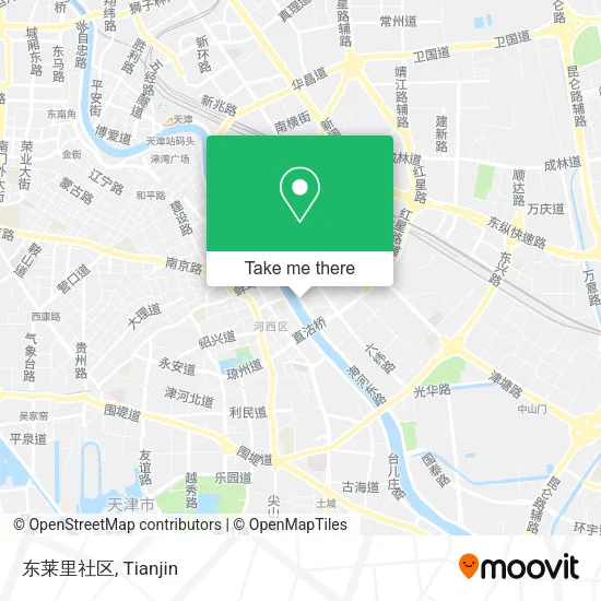 东莱里社区 map