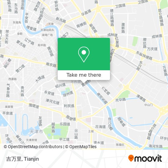 吉万里 map