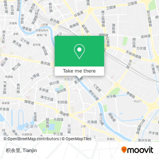 积余里 map
