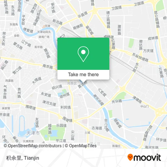 积余里 map