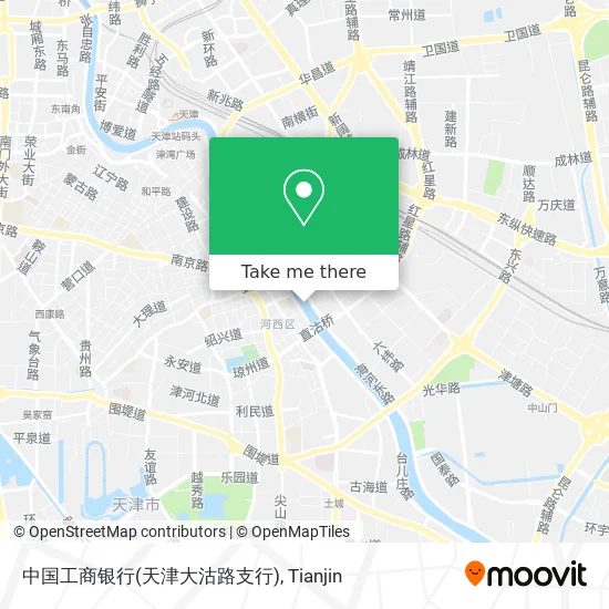 中国工商银行(天津大沽路支行) map