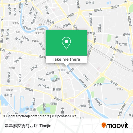 串串麻辣烫河西店 map