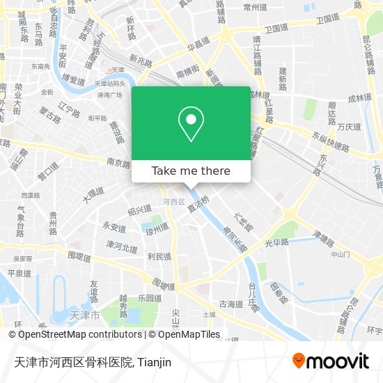 天津市河西区骨科医院 map