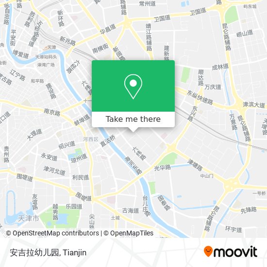 安吉拉幼儿园 map