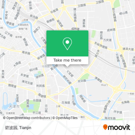 碧波园 map