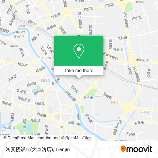 鸿宴楼饭庄(大直沽店) map