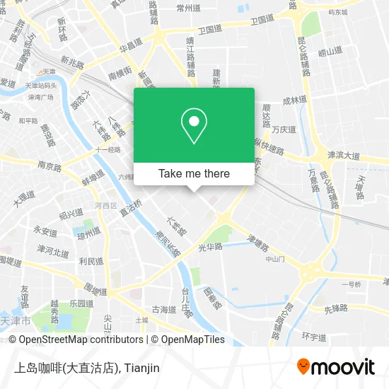 上岛咖啡(大直沽店) map