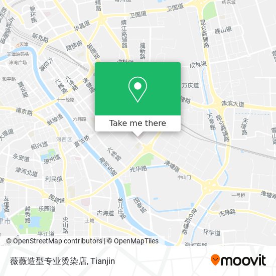 薇薇造型专业烫染店 map