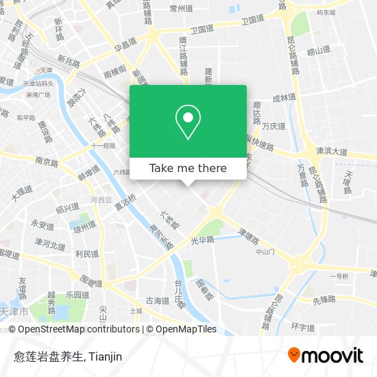 愈莲岩盘养生 map