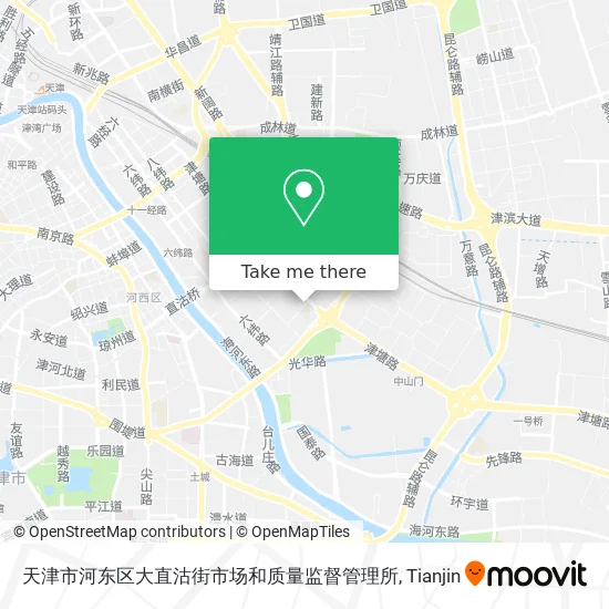 天津市河东区大直沽街市场和质量监督管理所 map