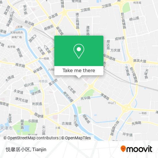 悦馨居小区 map