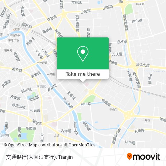 交通银行(大直沽支行) map