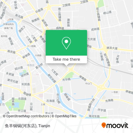 鱼羊铜锅(河东店) map