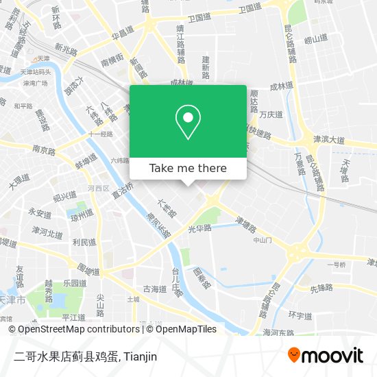 二哥水果店蓟县鸡蛋 map
