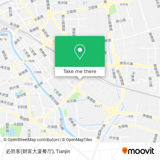 必胜客(财富大厦餐厅) map