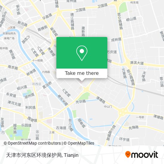 天津市河东区环境保护局 map