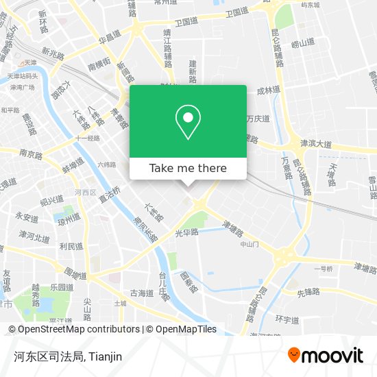 河东区司法局 map