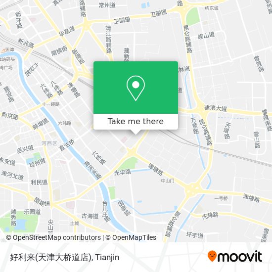 好利来(天津大桥道店) map