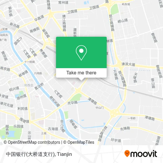 中国银行(大桥道支行) map