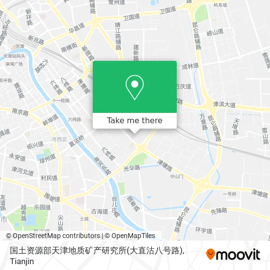 国土资源部天津地质矿产研究所(大直沽八号路) map