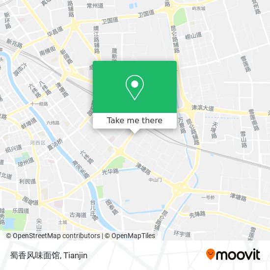 蜀香风味面馆 map