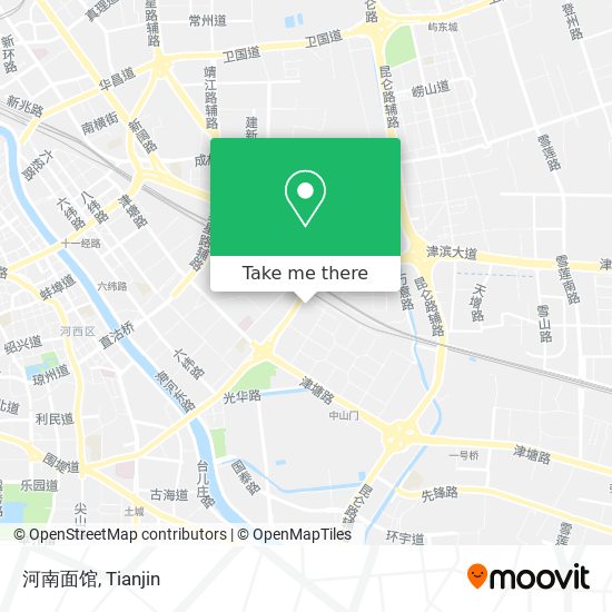 河南面馆 map