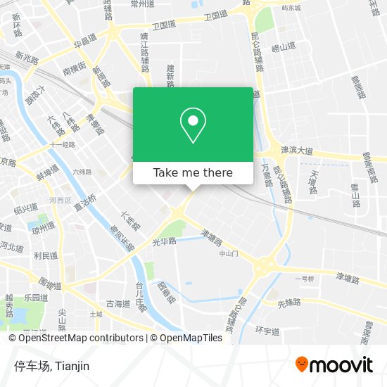 停车场 map