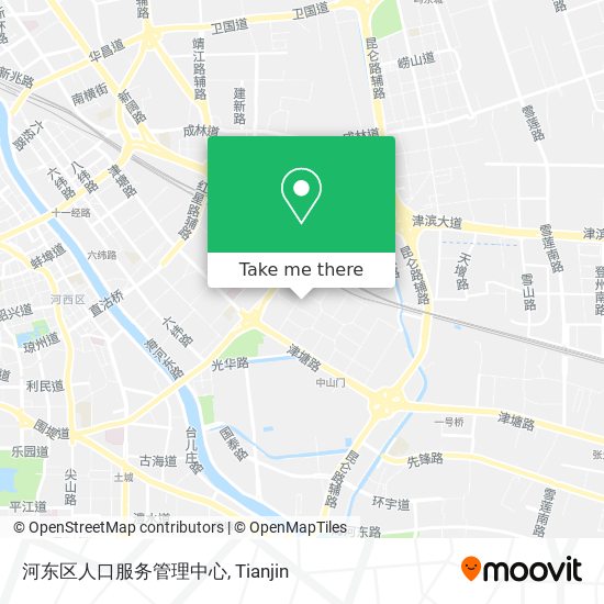 河东区人口服务管理中心 map