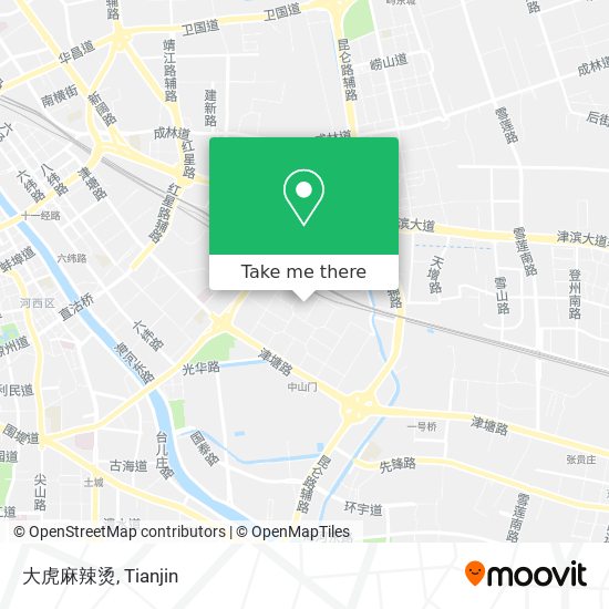 大虎麻辣烫 map