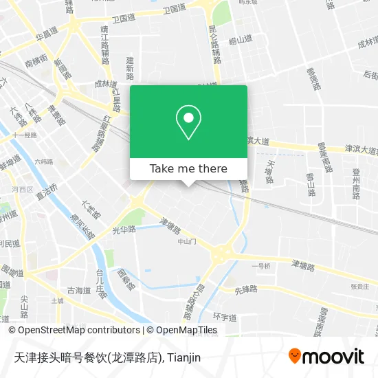天津接头暗号餐饮(龙潭路店) map