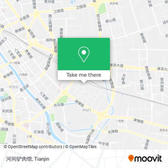 河间驴肉馆 map
