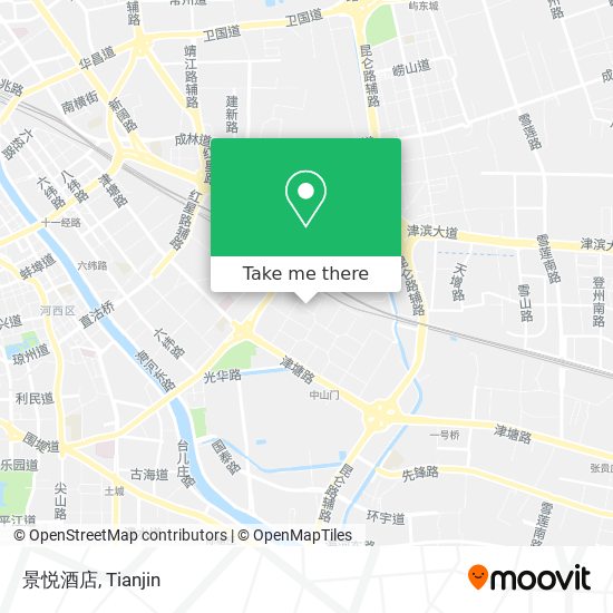 景悦酒店 map