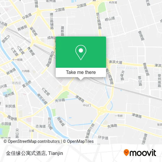 金佳缘公寓式酒店 map