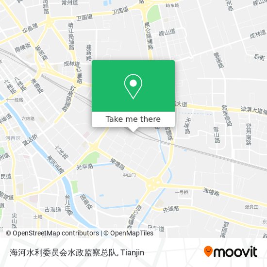海河水利委员会水政监察总队 map