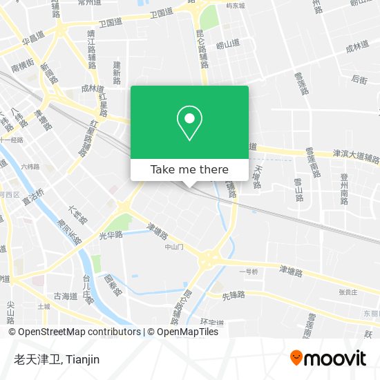 老天津卫 map