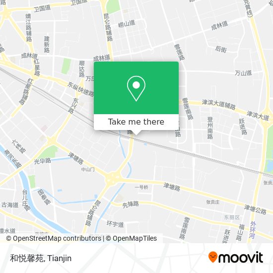 和悦馨苑 map